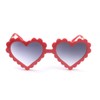 YooThink Girls Heart Sunglasses for Toddler Party Beach, UV 400