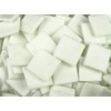 75 Pack White 20mm Vitreous Mosaic Tiles