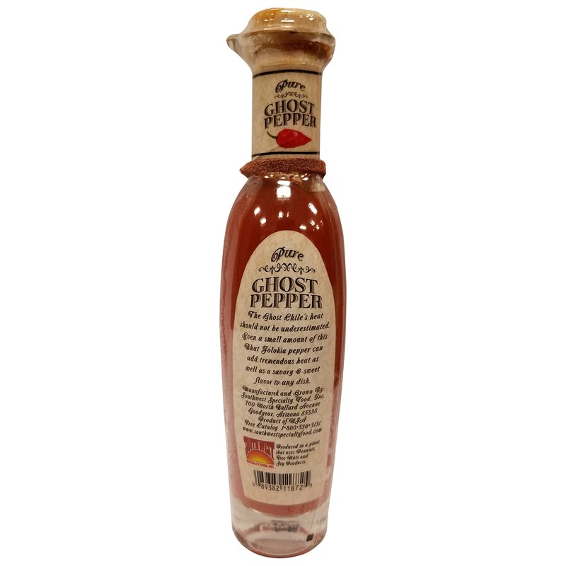 Pure Ghost Pepper Hot Sauce Mash Puree 3.75oz - Try