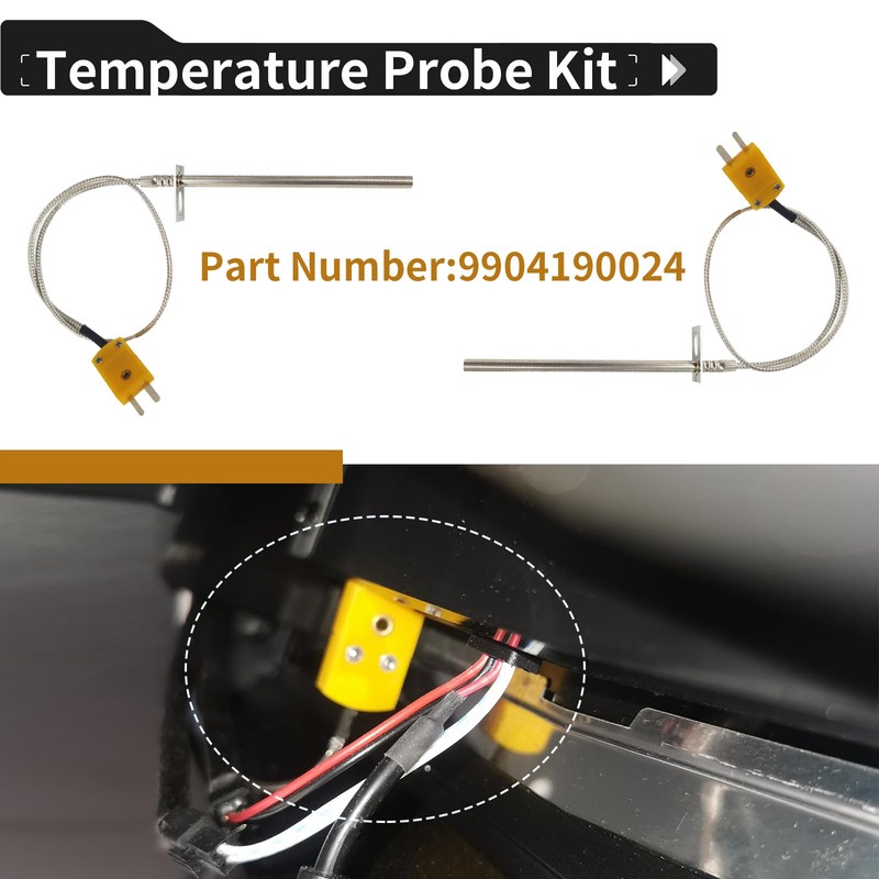 Replacement Temperature Probe Kit for Masterbuilt 1PCS,Compatible with Masterbuilt Gravity