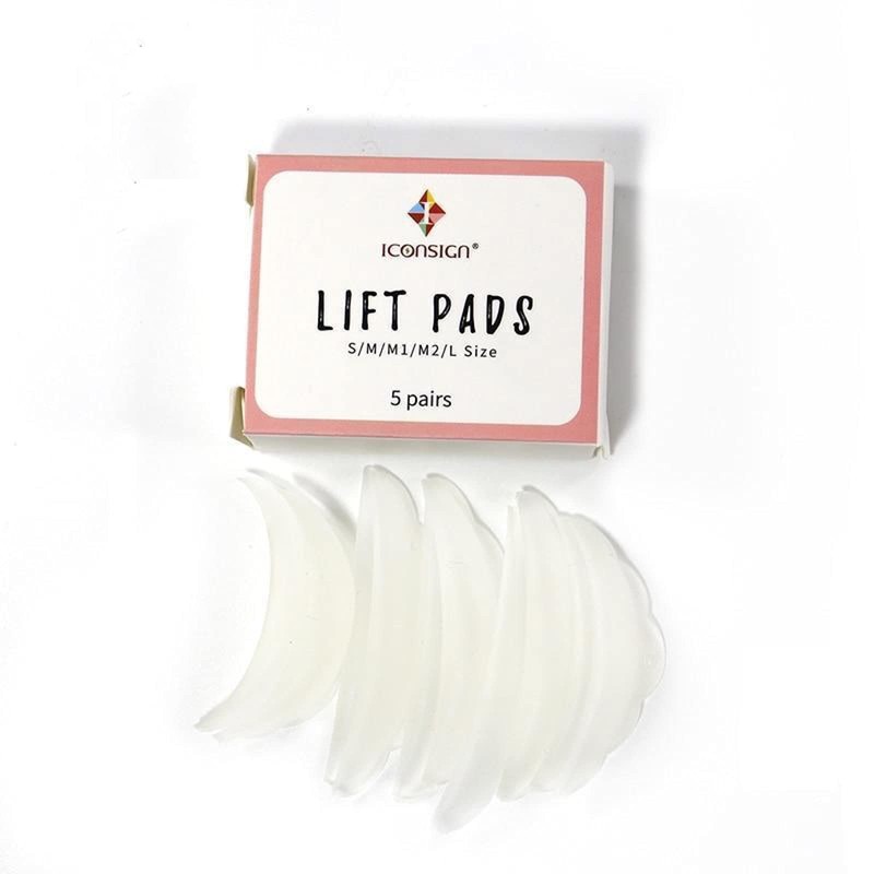 P-Beauty Cosmetic Accessories Eyelash Lifting Pads (5 Pairs) for Perm