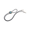 GelConnie Native American Bolo Tie Rodeo Cowboy Corbata de piel