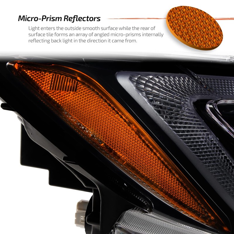 AKKON - Fit 2016-2021 Honda Pilot/Ridgeline 17-20 OE Style Halogen
