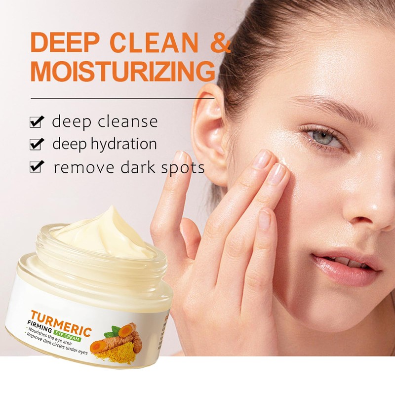 Turmeric Soap Bar and Turmeric Face Cream Set for Face