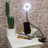 VFM - Social Media 9cm LED Ring Light with Phone