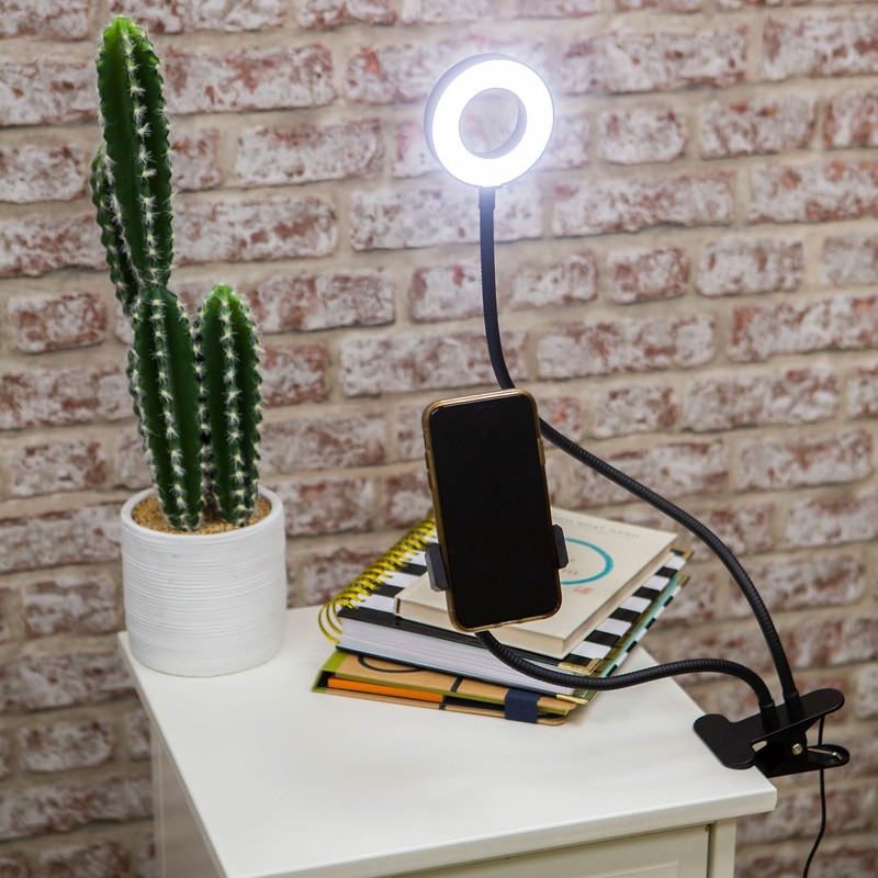 VFM - Social Media 9cm LED Ring Light with Phone