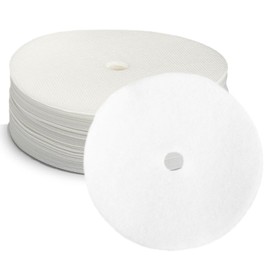 200 Count Percolator Coffee Filters, 3.75” Round Unbleached Disposable Coffee Filter Paper for Percolators Coffee Pot, Camping, Home, Office Use