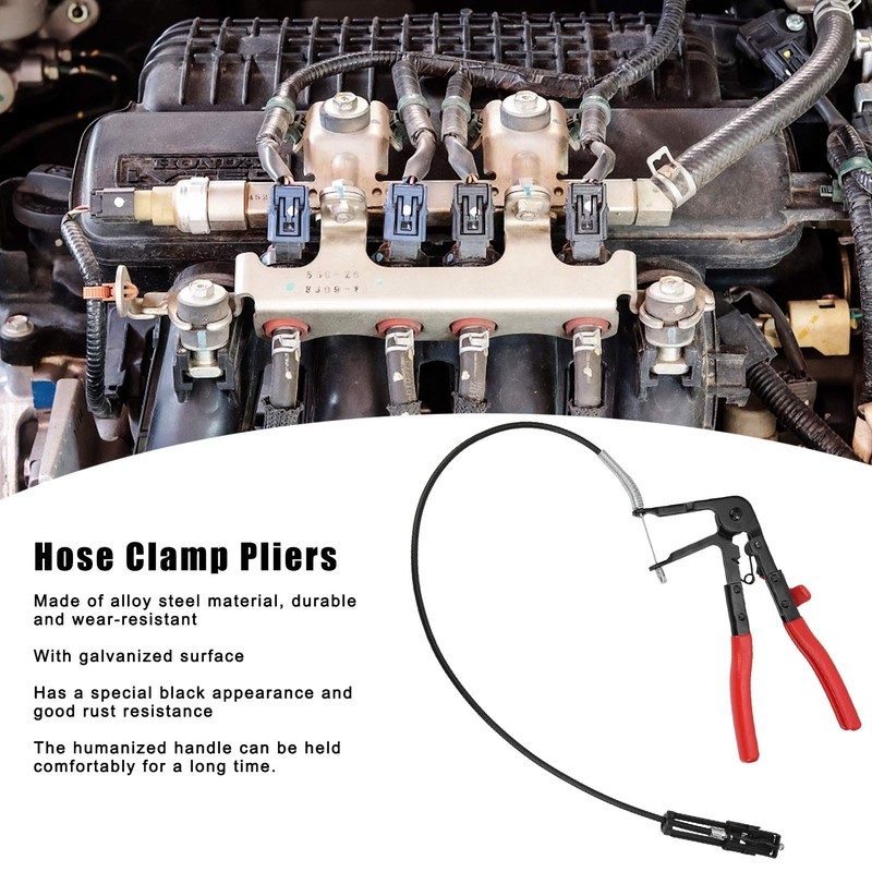 Hose Clamp Pliers, Strict Quality Control Special Black Appearance Alloy