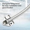 Cable Line Protection, Exposed Mounting Sleeve, Flexible Armoured Loop Wire