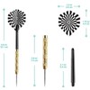 18 Pack Steel Tip Darts, Professional Darts Metal Tip Set