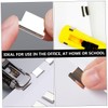 FUNOMOCYA 1set Clam Clip Dispenser Document Clips Paper Clipper for