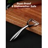 Premium 304 Stainless Steel Peeler Set – Ultra Sharp Y