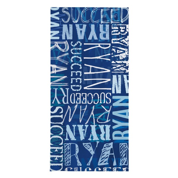 Let's Make Memories Personalized Beach Towel - for Graduates -