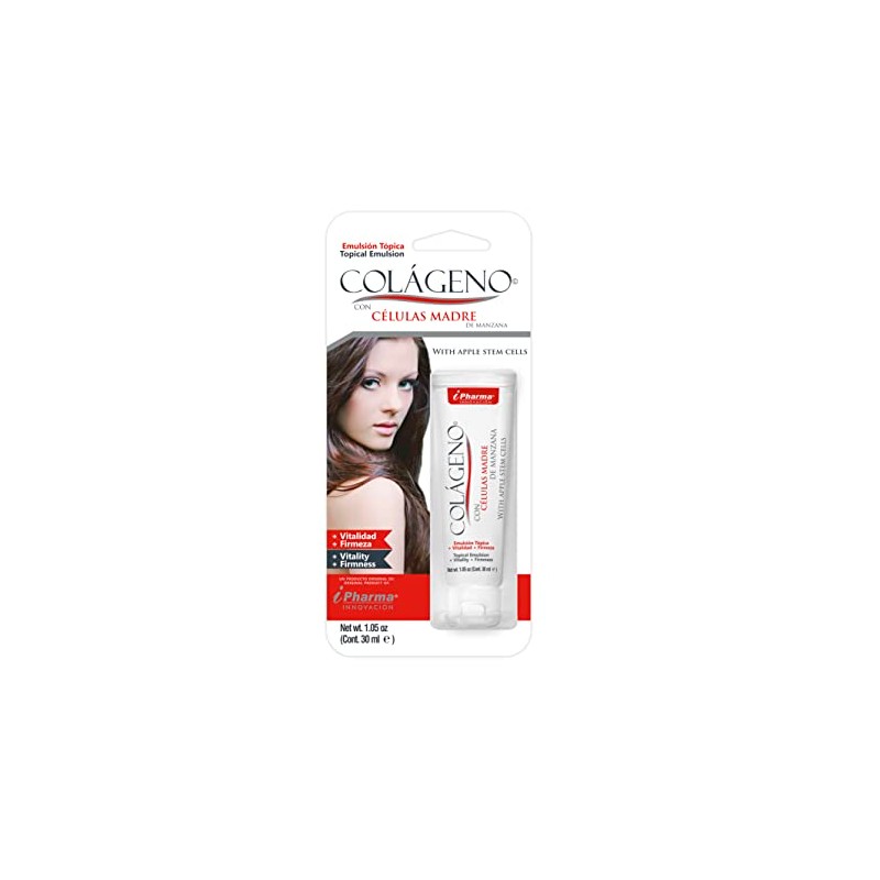 Crema de Células Madre con Colágeno regeneración celular 30 ml