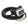 6 Wire Thumb Throttle with ON/OFF Switch Battery Indicator 22mm