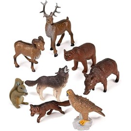 Miniland Forest Animal 8 Pieces in Tub