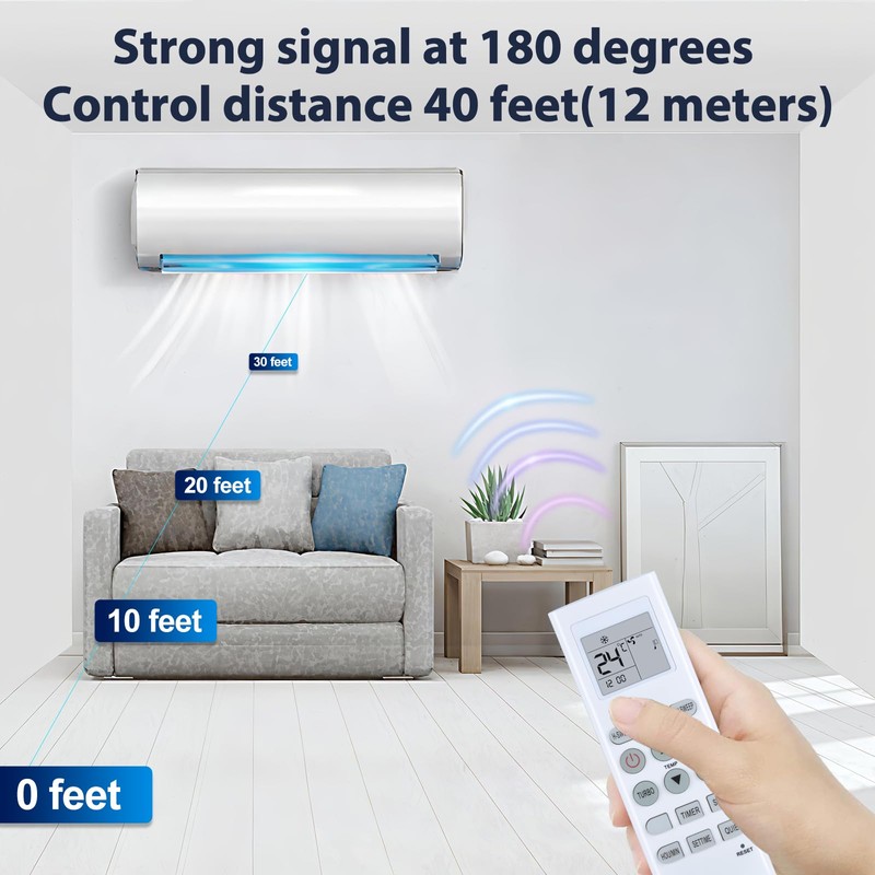 KKG7B-C1 New Replace Remote Control Compatible with Changhong Air Conditioner