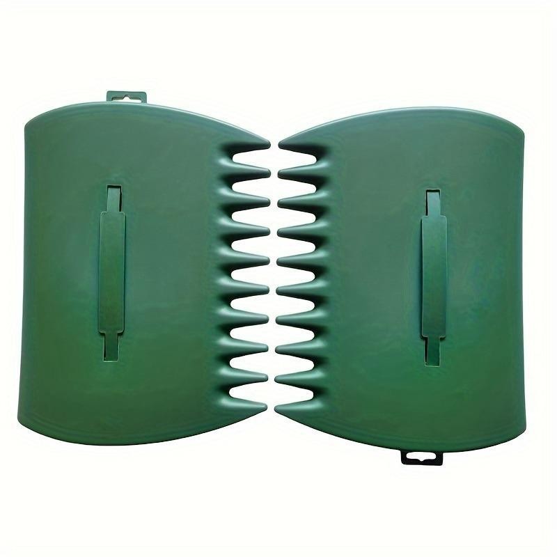 Leaf Scoop Hand Rake, Large Plastic Garden Grabber for Picking