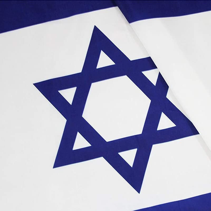 Large Israel Israeli Flag Heavy Duty Outdoor Star of David