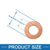 A ABSOPRO Pack of 20 Copper Disc Replacement 8 x