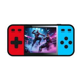 YHFITN 3-Inch LCD Screen Retro Game Console - Built-in 240 Classic 16-Bit Games, Portable Handheld Video Game Player with AV-Out TV Connection, Mini Gaming System for Kids & Adults