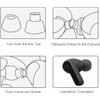 ALXCD Ear Tips Compatible with JBL Vibe Beam Headphones, 6