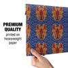 GRAPHICS & MORE Atlantic Lobster on Blue Waves Gift Wrap