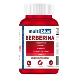 Multiblue Berberina 120 Cap Apoya Glucosa Sabor Neutro                                                                                                