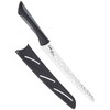 Kai PRO Luna Bread Knife 9”, Wide Serrations are Gentle