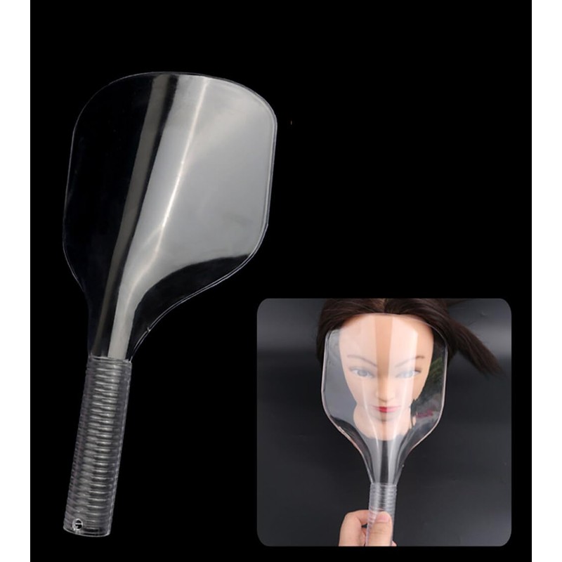 TOPWEL Hair Spray Shield Professional Plastic Hairspray Face Shield Hair