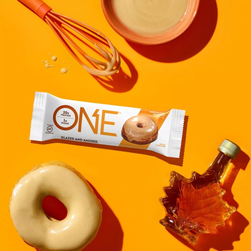 ONE Protein Bars, Maple Glazed Doughnut 2.12 oz (12 Pack)
