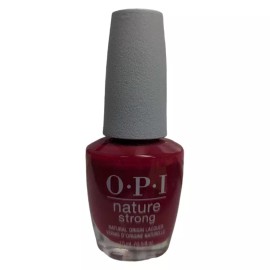 OPI Nature Strong Vegan Nail Lacquer NAT012 - A Bloom with a View 0.5 fl oz RED