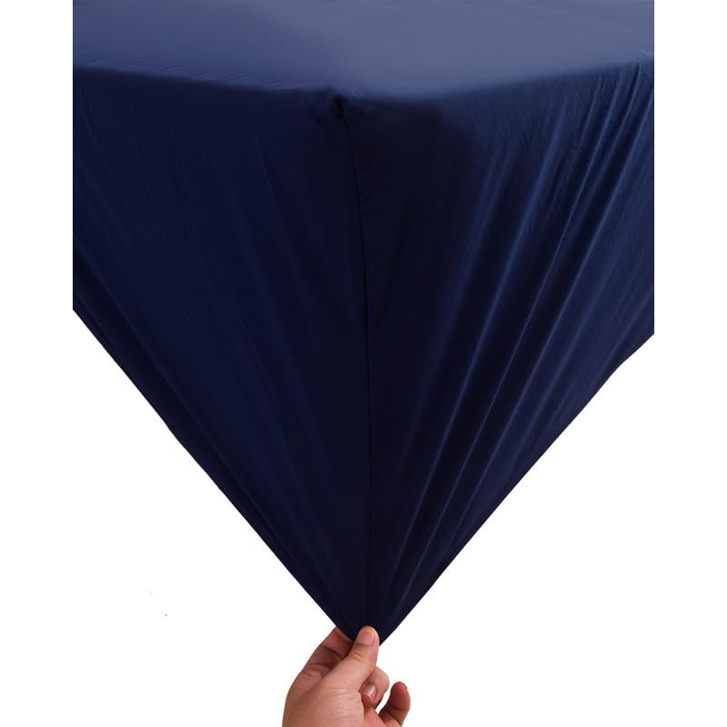 WEAVERS: Extra Deep Fitted Sheet - Super Soft Luxurious Microfiber,