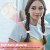 48pcs Satin Hair Ties Scrunchies Multicolor Elastic Silk Hair Bands