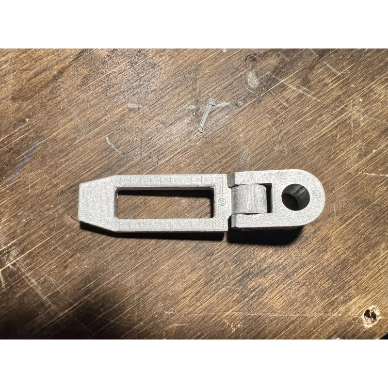 Western Railroad Supply Style Railroad Crossing Mechanical Bell Door Hasp/Latch