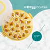 Deviled Egg Carrier with Lid & Handles - Classy Deviled