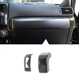 JeCar for 4Runner Center Console Dash Panel Cover Trim Interior Accessoreis for Toyota 4Runner 2010-2023 Carbon Fiber Passenger Dash Cover