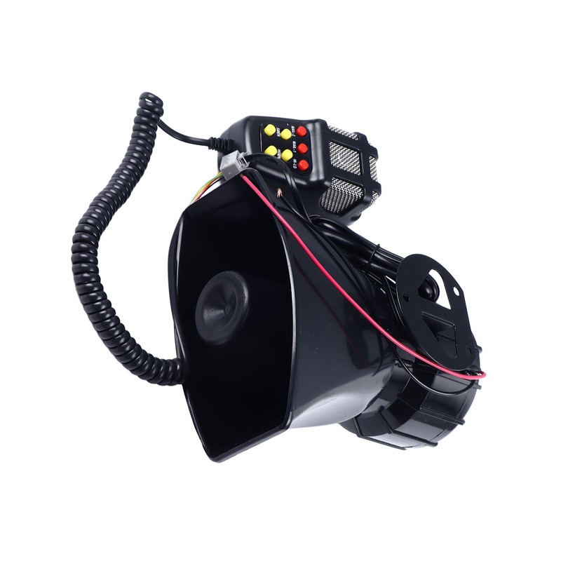 12V Car Seven Tone Alarm Horn Loud Volume Clear Sound