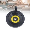 Revolving Handle Hand Wheel 18x200mm Backside Corrugated Hand Crank Handwheel
