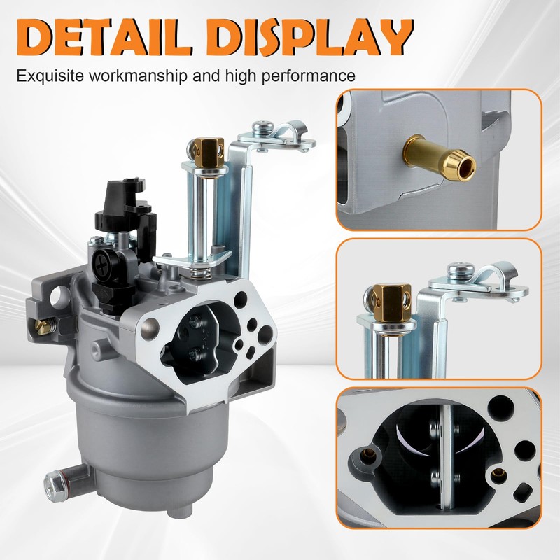 Huayi Carburetor Compatible with CAT RP6500 RP6500E Gas Generator Replace