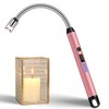 LcFun Electric Candle Lighter with 360° Flexible Neck & Safety