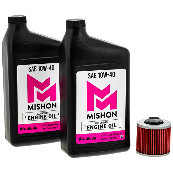 MISHON Engine Oil Change Kit for Yamaha Raptor 700 700R