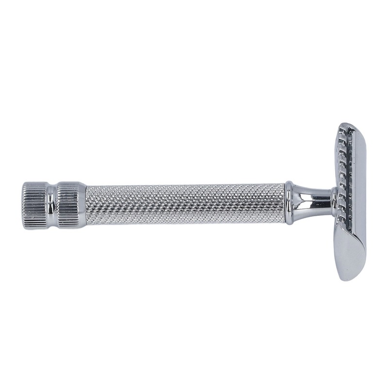 Double Edge Safety Trimmer Washable Zinc Alloy Manual Clipper Handle