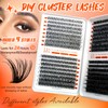 Cluster Lashes D Curl 640pcs Individual Eyelashes Natural Look 10-16