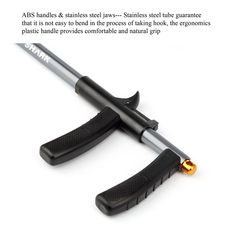 Crazy Shark Hook Remover Aluminum Fish Hook Remover Extractor 13.6in