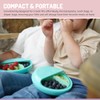 melii Spin Snack Container - BPA-Free, Dishwasher Safe Snack Container