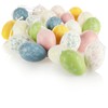 com-four® 24 x Decorative Easter Hangers - Easter Eggs Made