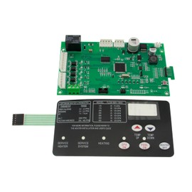 HLUCHY 42002-0007S 461105 Control Board Kit with 42002-0029Z 472610Z Switch Pad Replacement for Pentair MasterTemp Sta-Rite Max-E-Therm NA/LP Series Pool and SPA Heater Electrical Systems