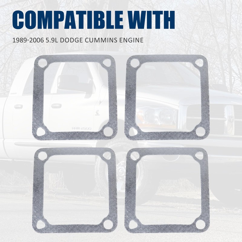 4 Pcs AP0058 3969988 Intake Heater Grid Gasket Set Fit