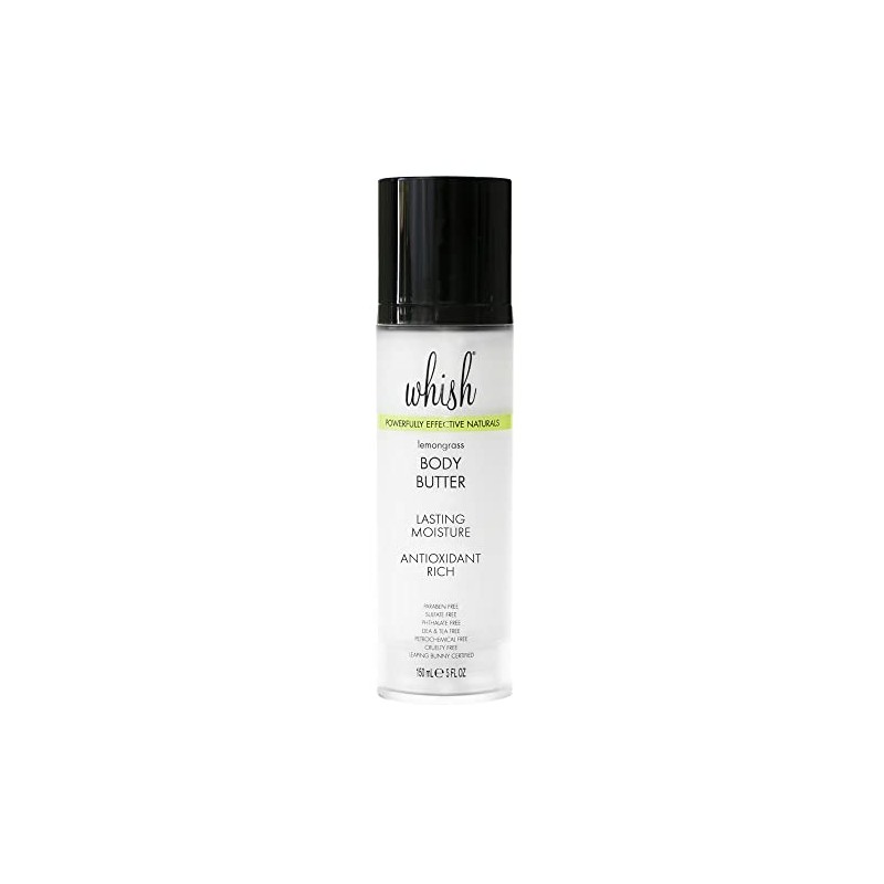 Whish - Lemongrass Body Butter - Lasting Hydration - Collagen